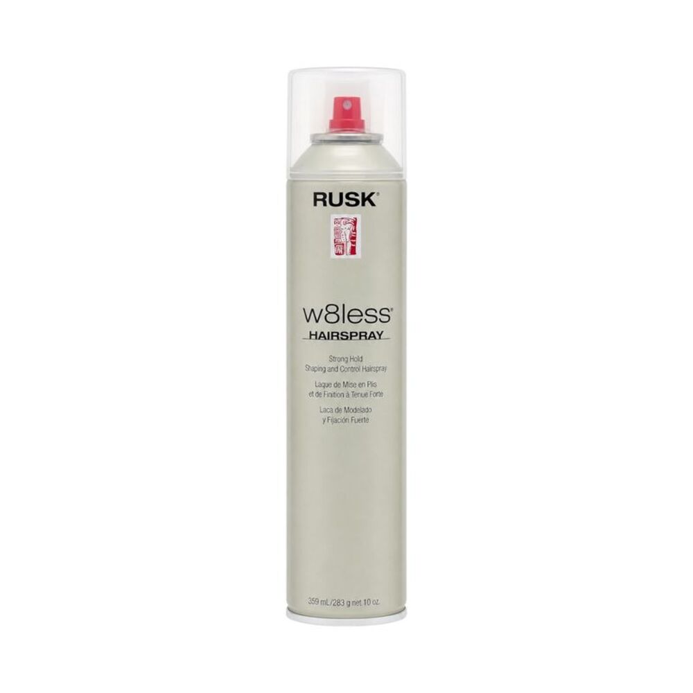 Rusk W8less Strong Hold Shaping and Control Hairspray 10 Oz